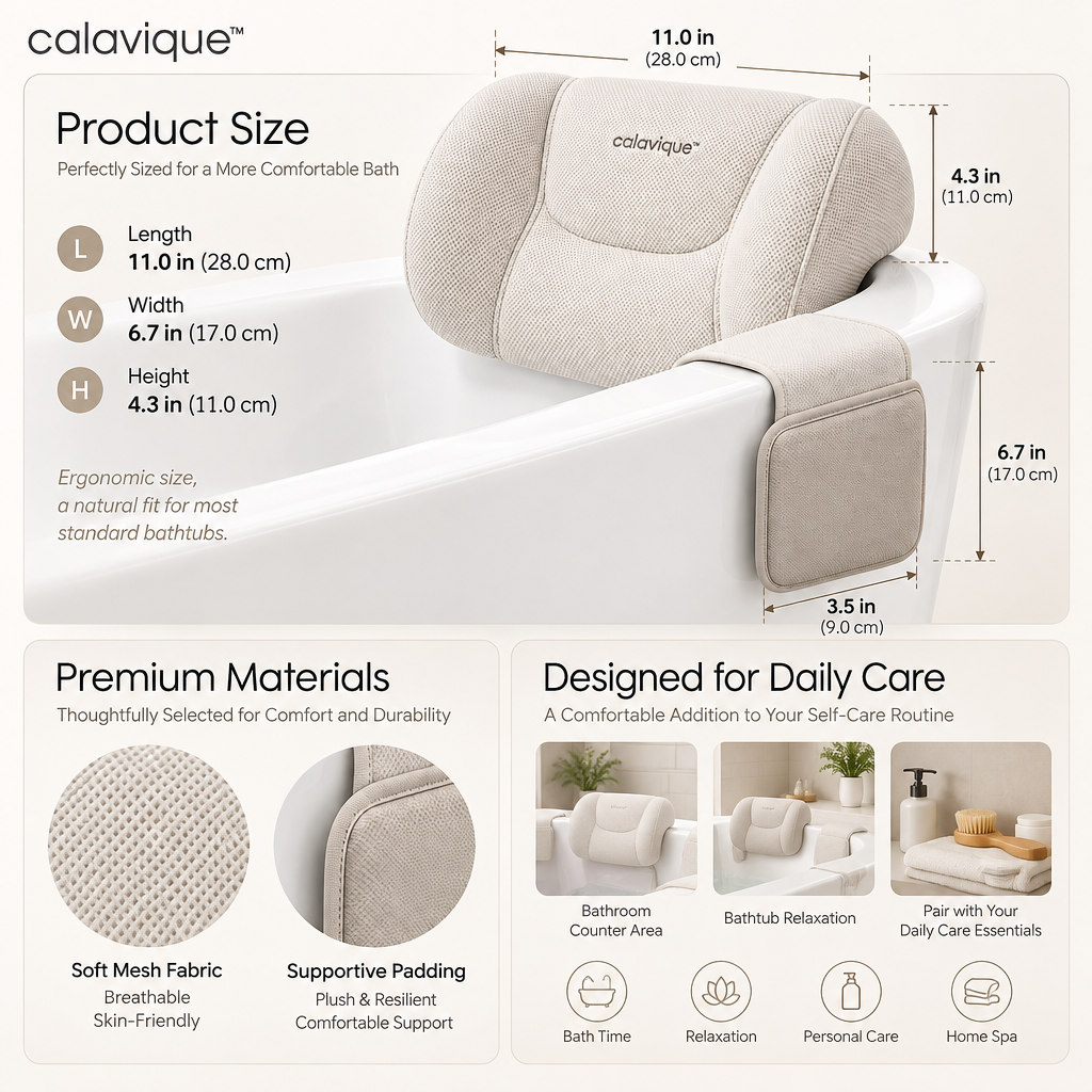 calavique™ Bath Pillow