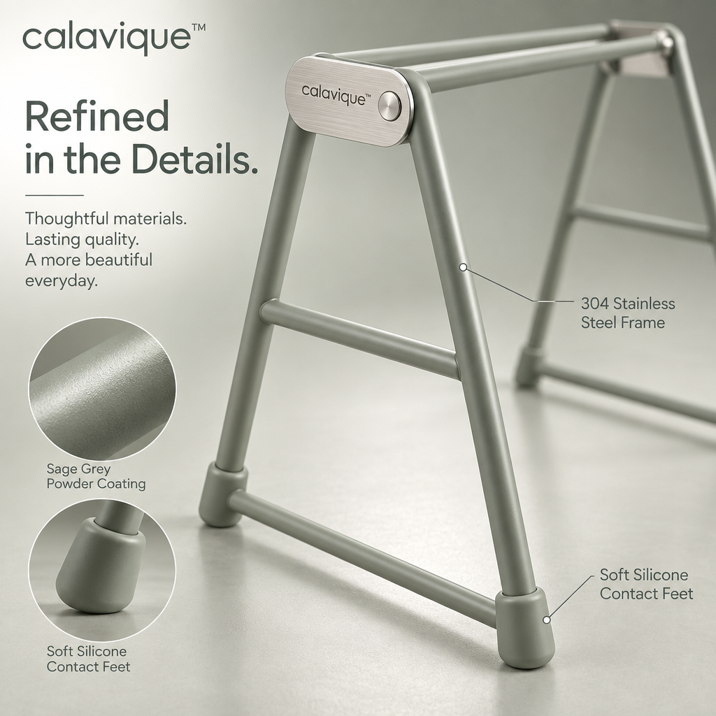 calavique™ Folding Cloth Rack